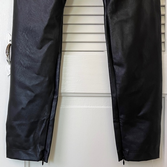 NWT Honeylove Vegan Faux Leather Leggings Shapewear | Black | M - Picture 11 of 14